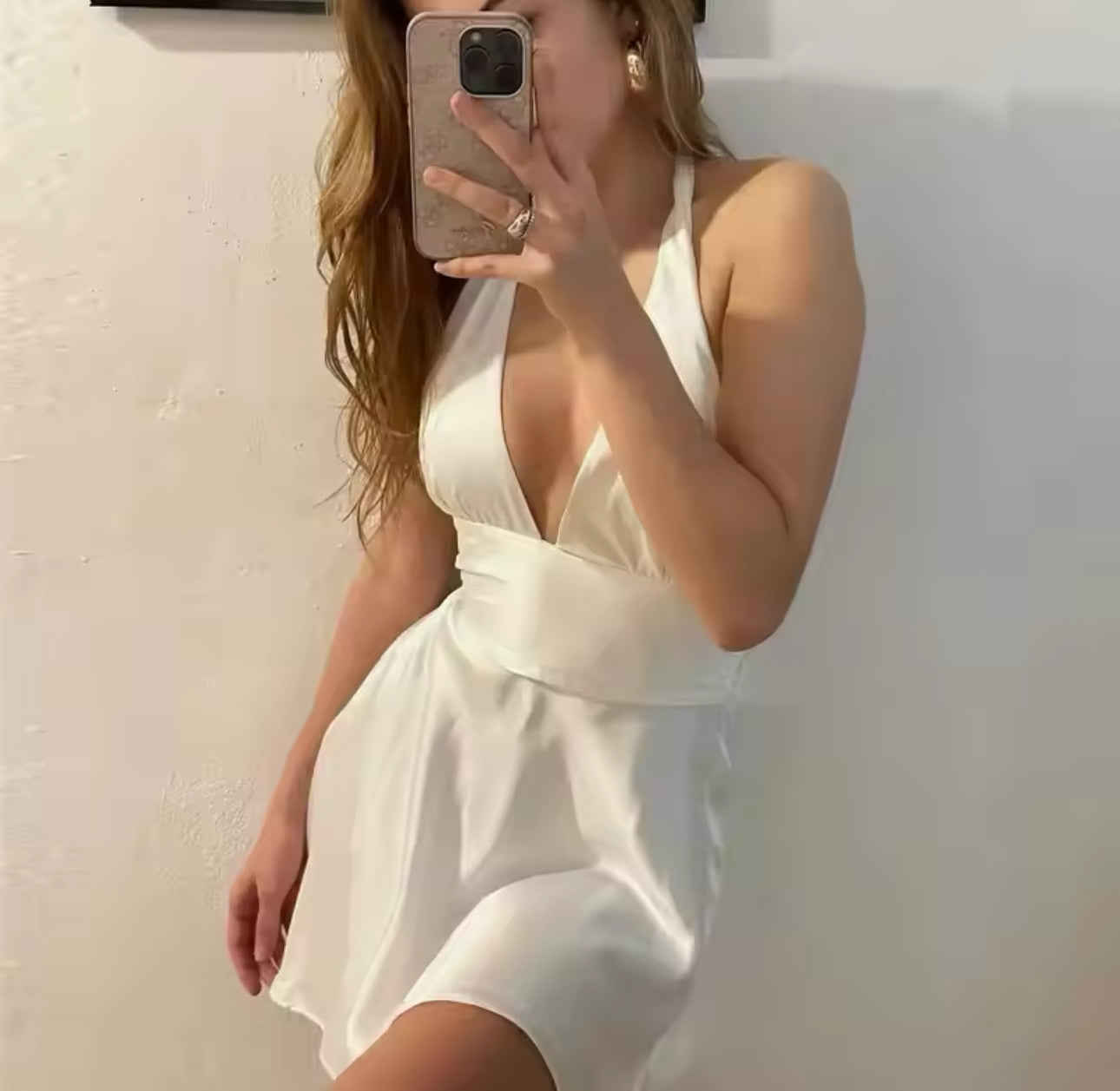 Ayliva Red - Midkleid
