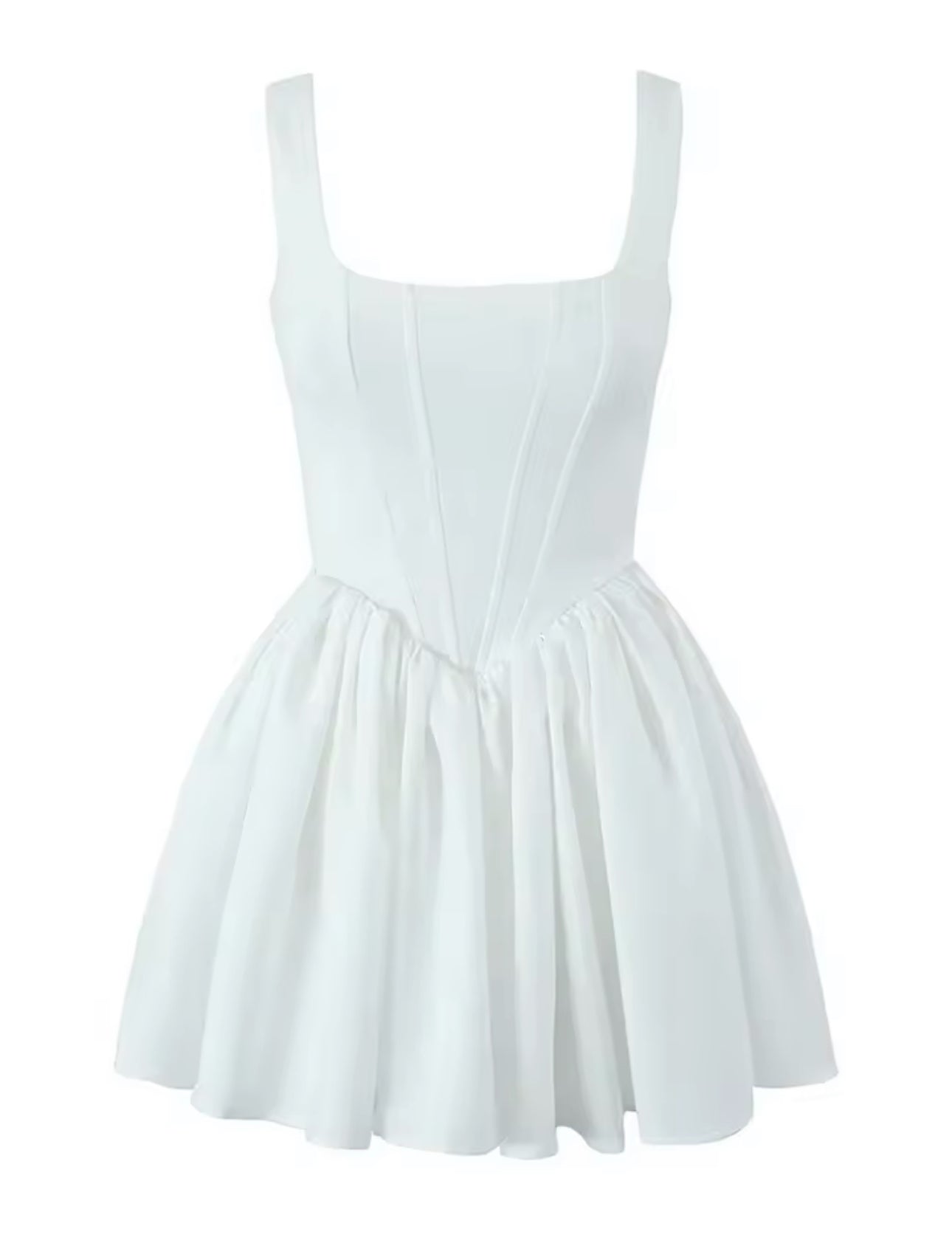 Zarah - Gerafftes Corsagenkleid