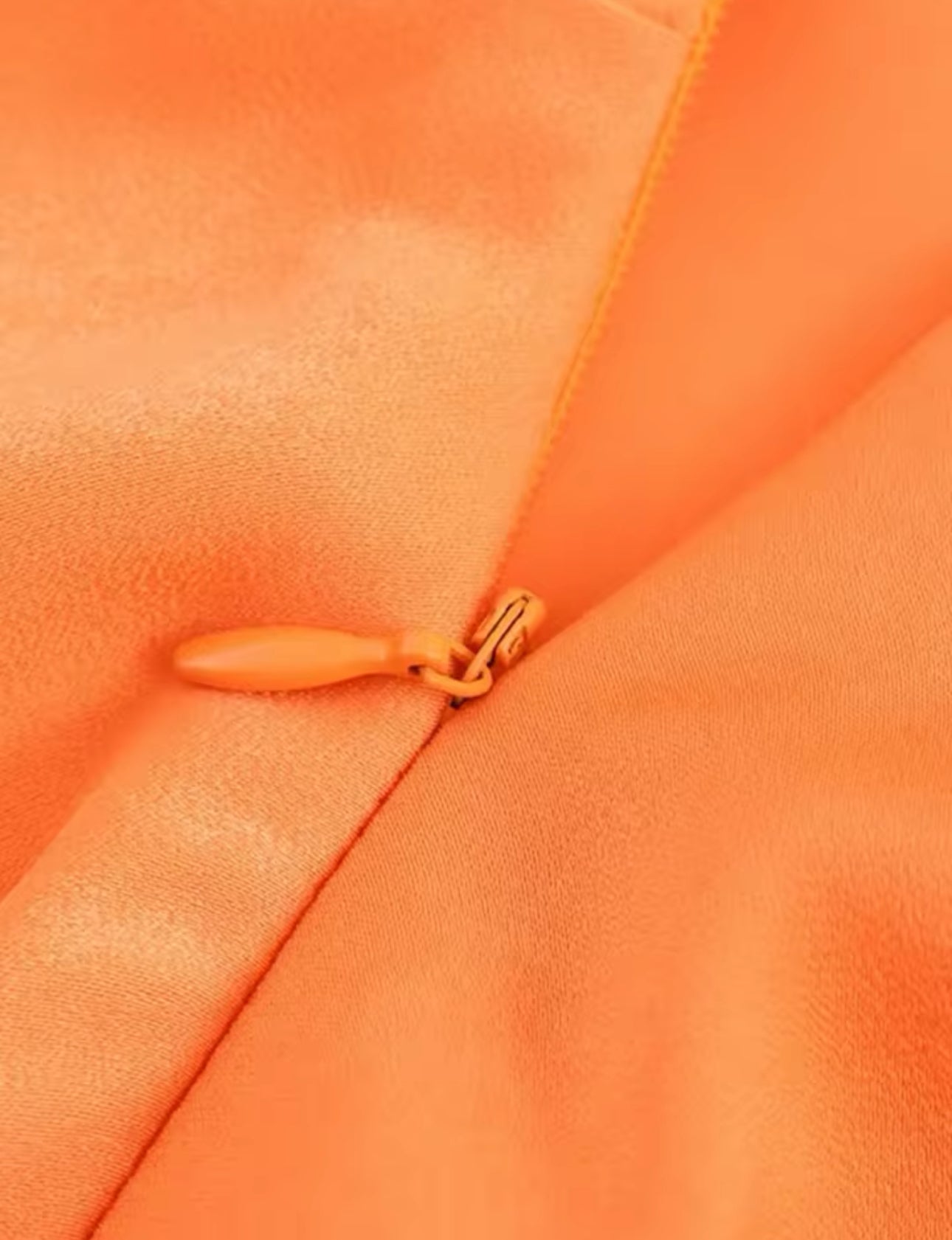 Selena - oranges Kleid