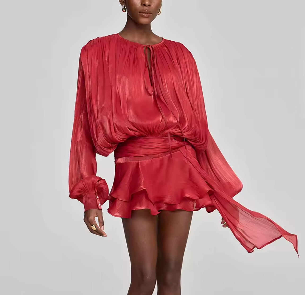 Plissiertes Kleid -