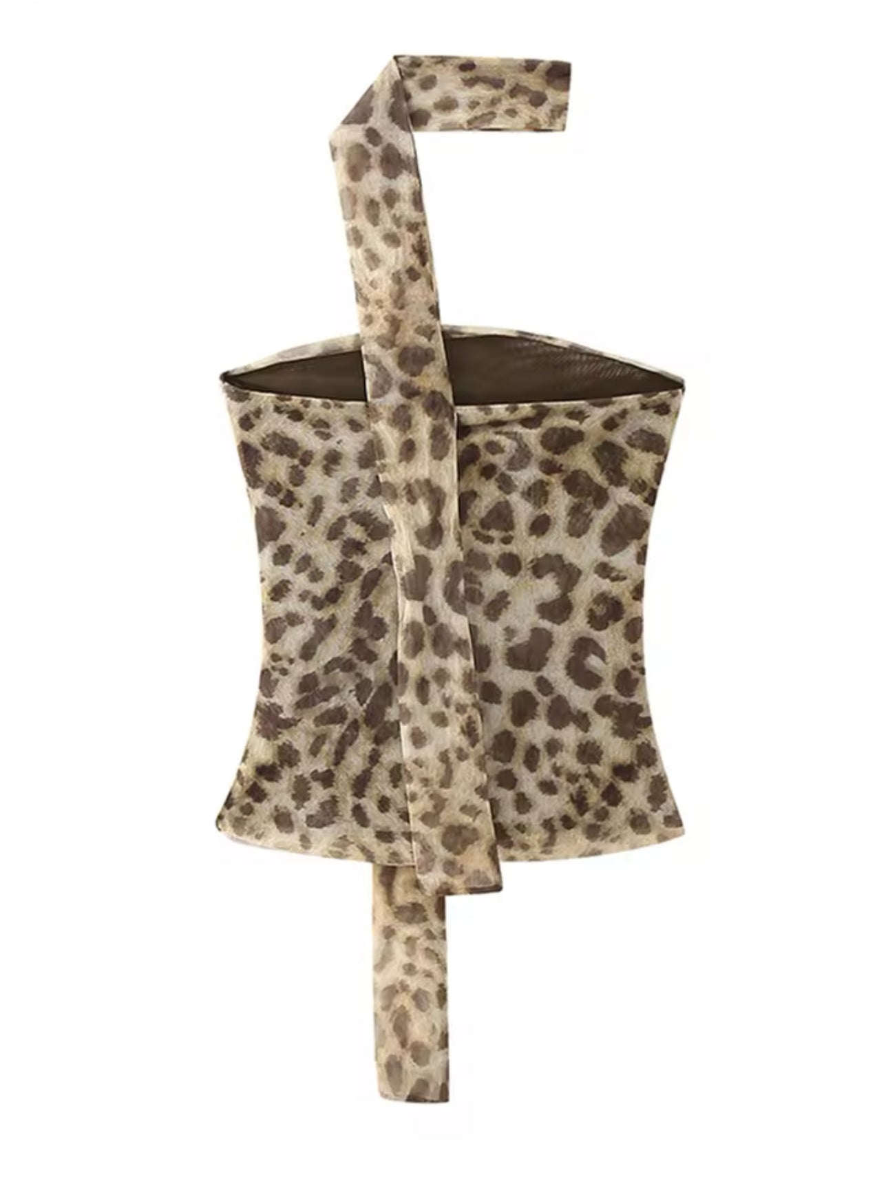 Leo - animalprint Kleid Tüllkleid
