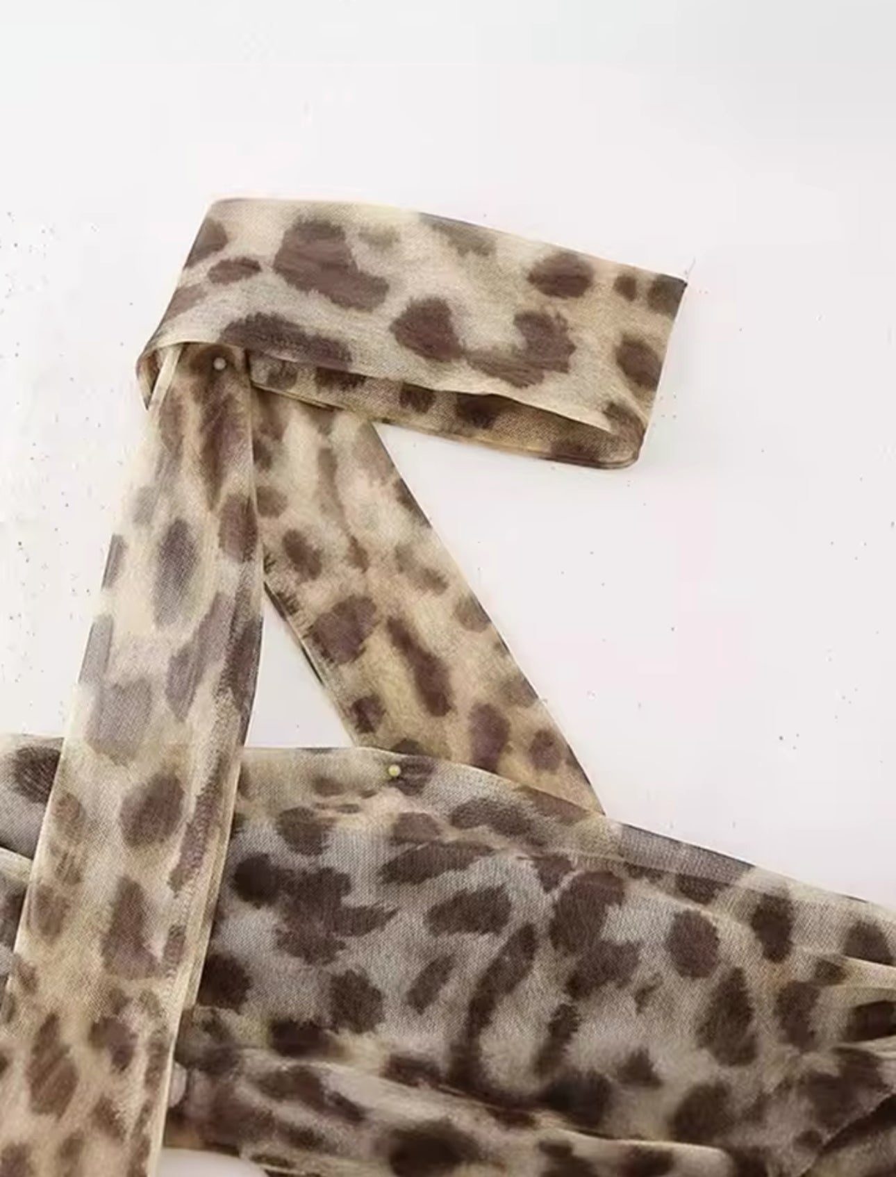 Leo - animalprint Kleid Tüllkleid