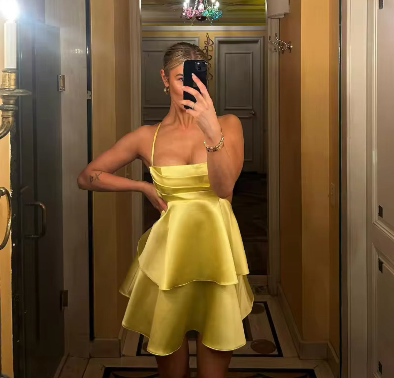 Juna - gelbes Kleid
