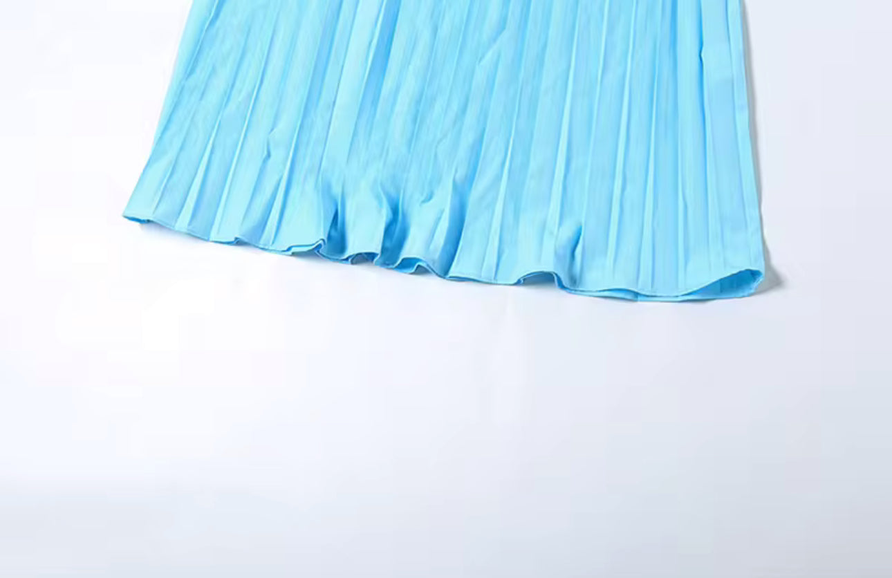 Adel - blaues Maxikleid