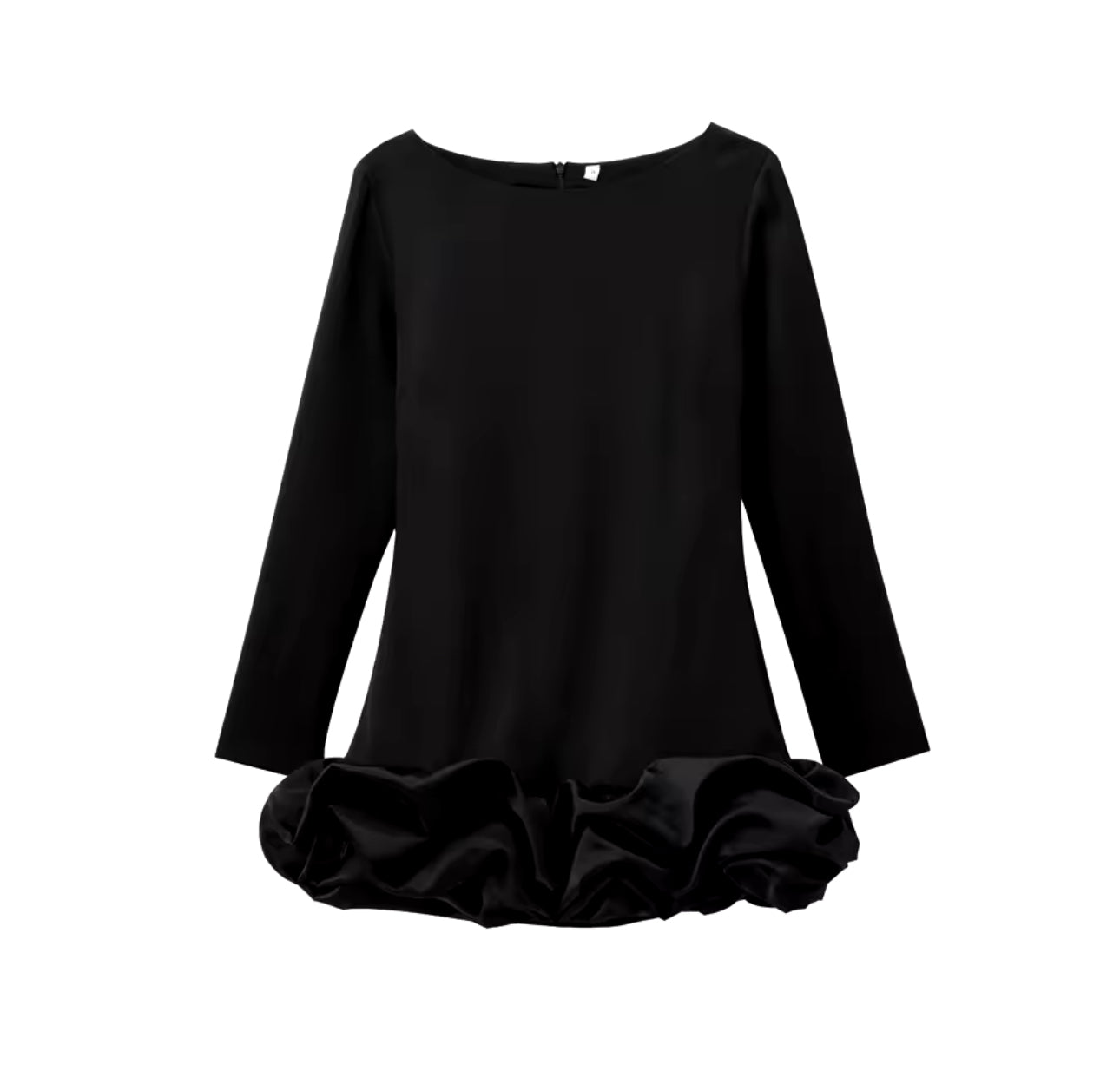 Kleid mit Volant