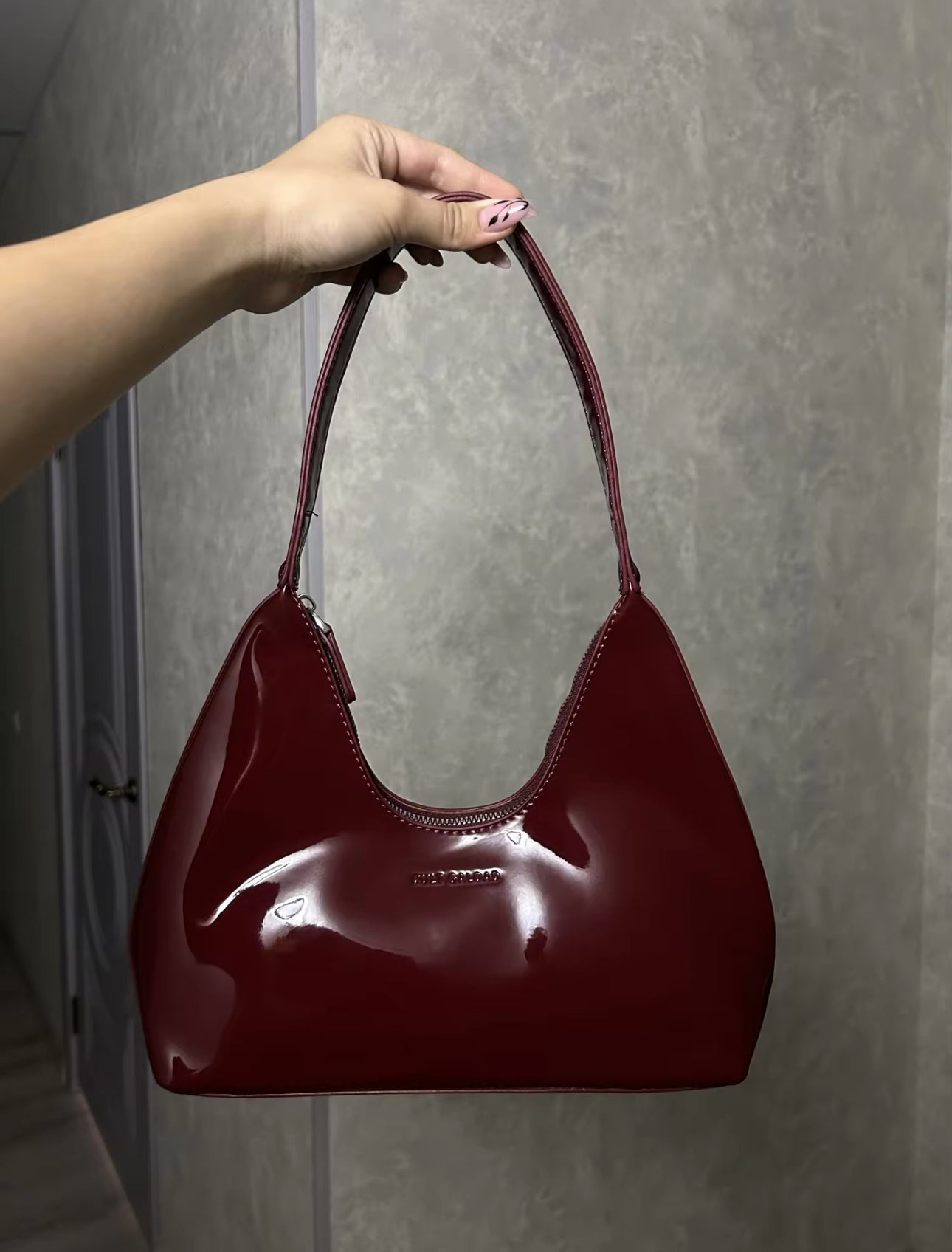 Burgunder Bag - Umhängetasche