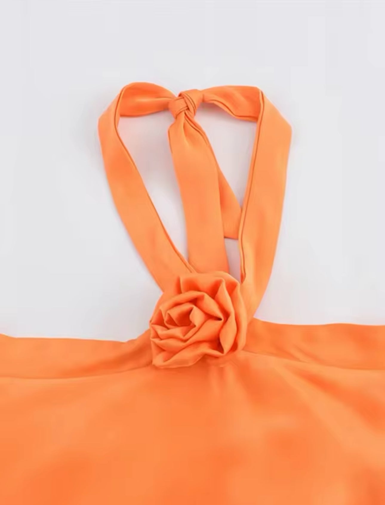 Selena - oranges Kleid