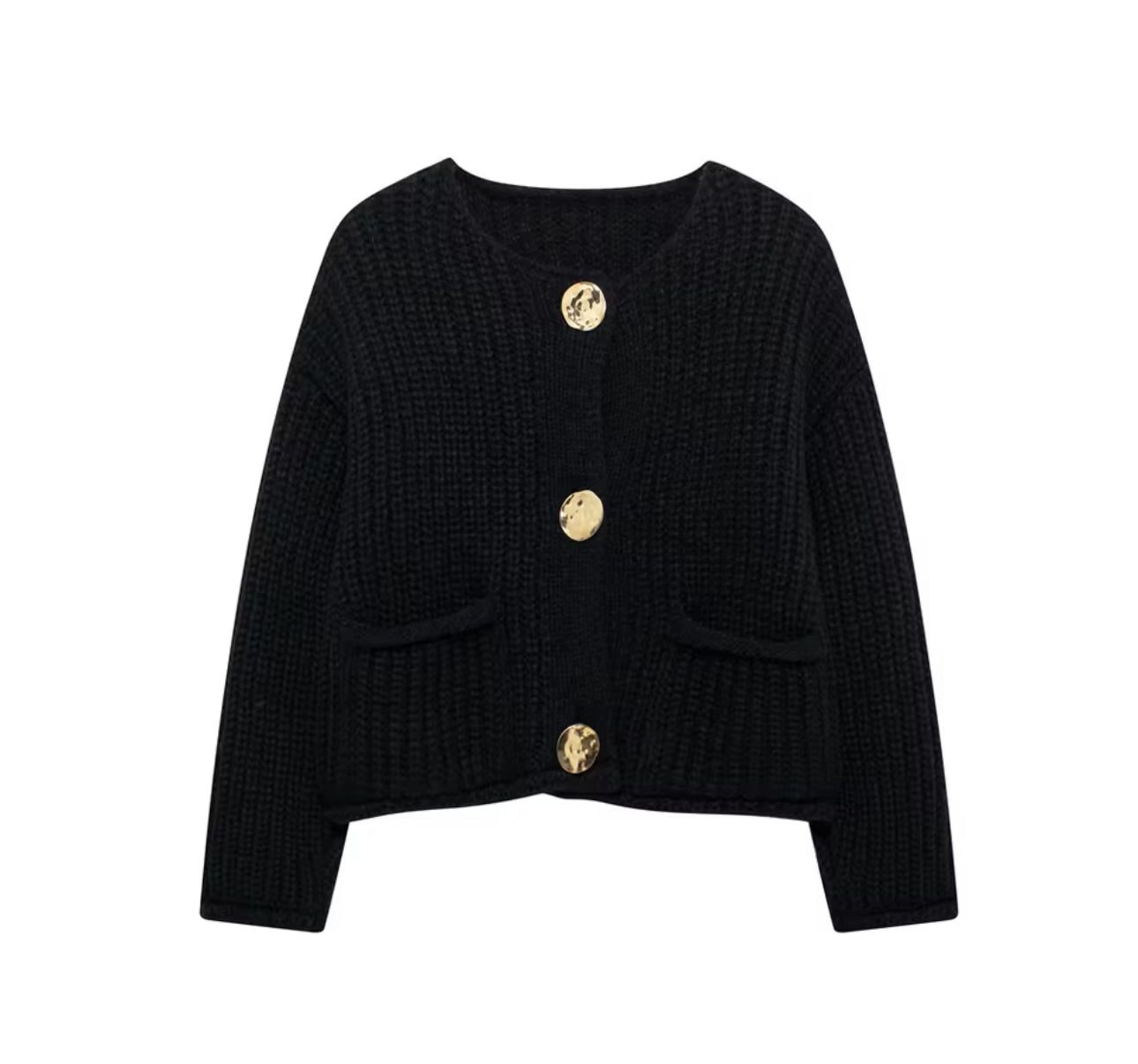 Strick Cardigan Kurz