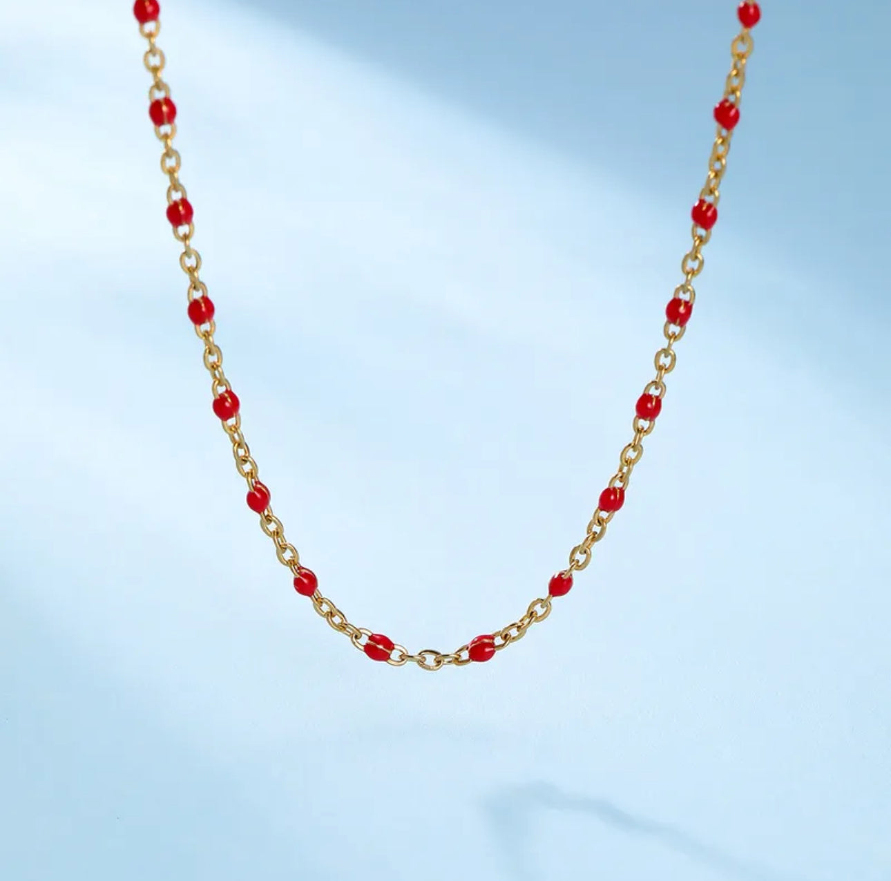 Red Pearl - Kette