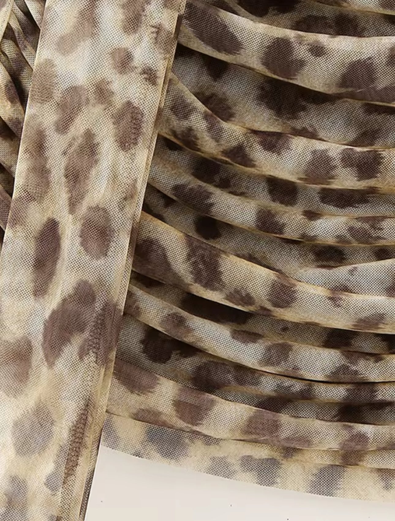 Leo - animalprint Kleid Tüllkleid