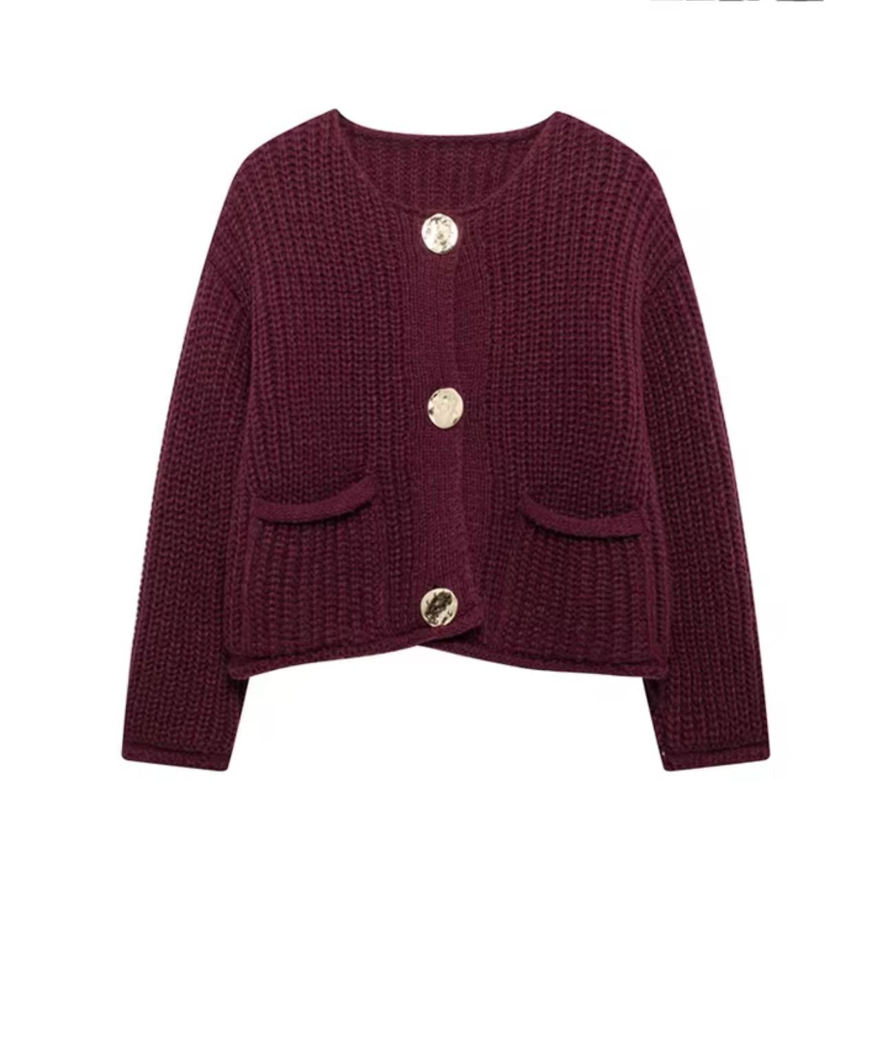 Strick Cardigan Kurz