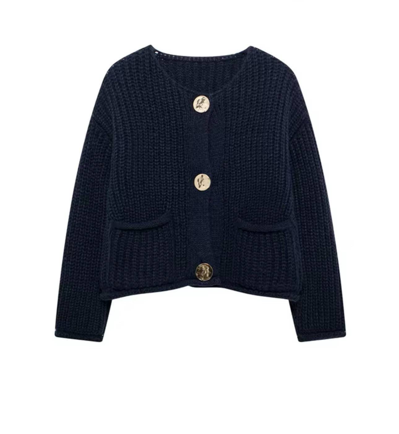 Strick Cardigan Kurz