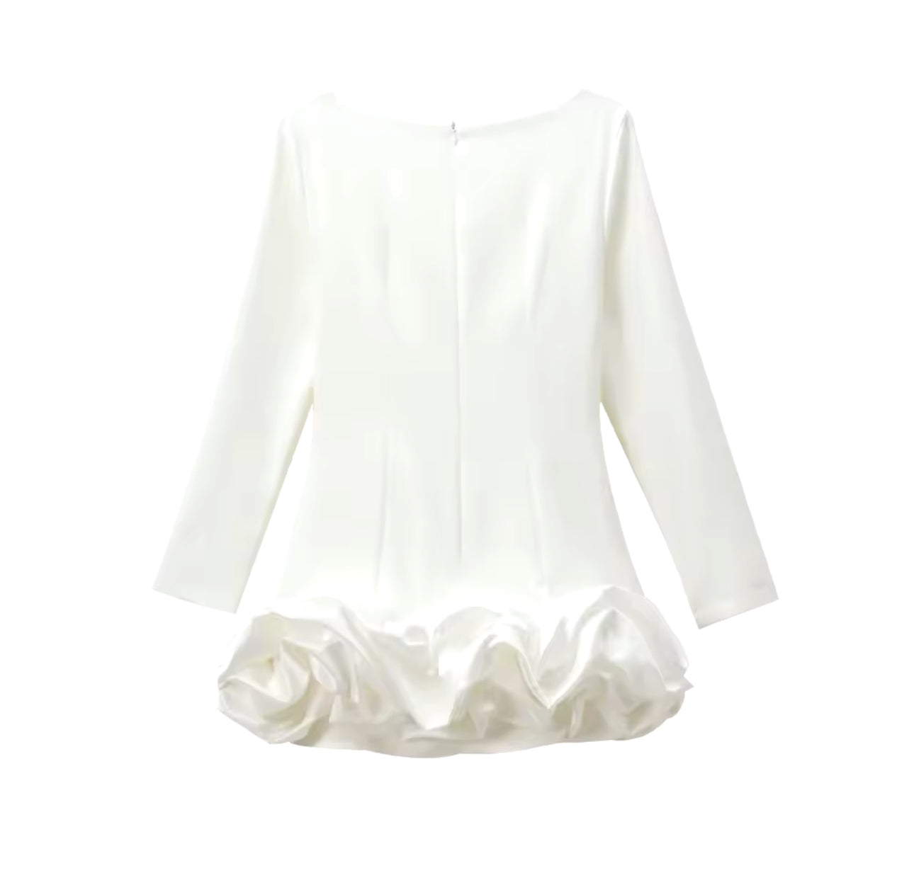 Kleid mit Volant
