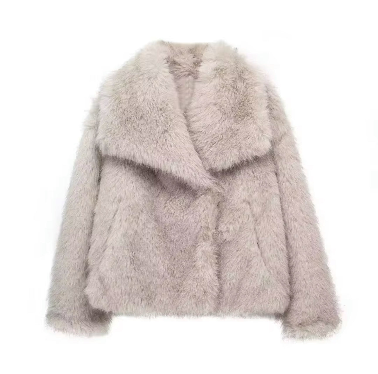 Flauschiger Mantel - ZARA