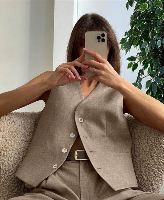 Coco Zweiteiler Leine - beige