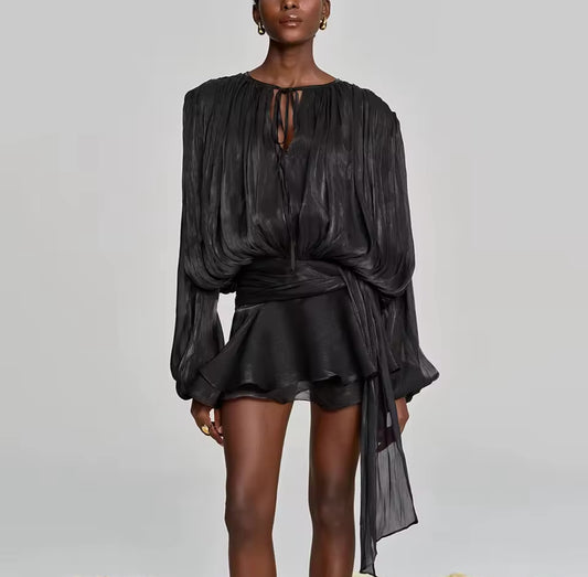 Plissiertes Kleid -