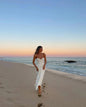 Adel - blaues Maxikleid