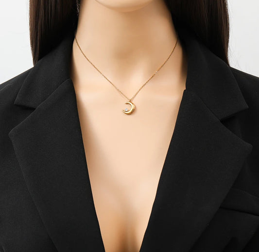 Moonly Kette - Gold