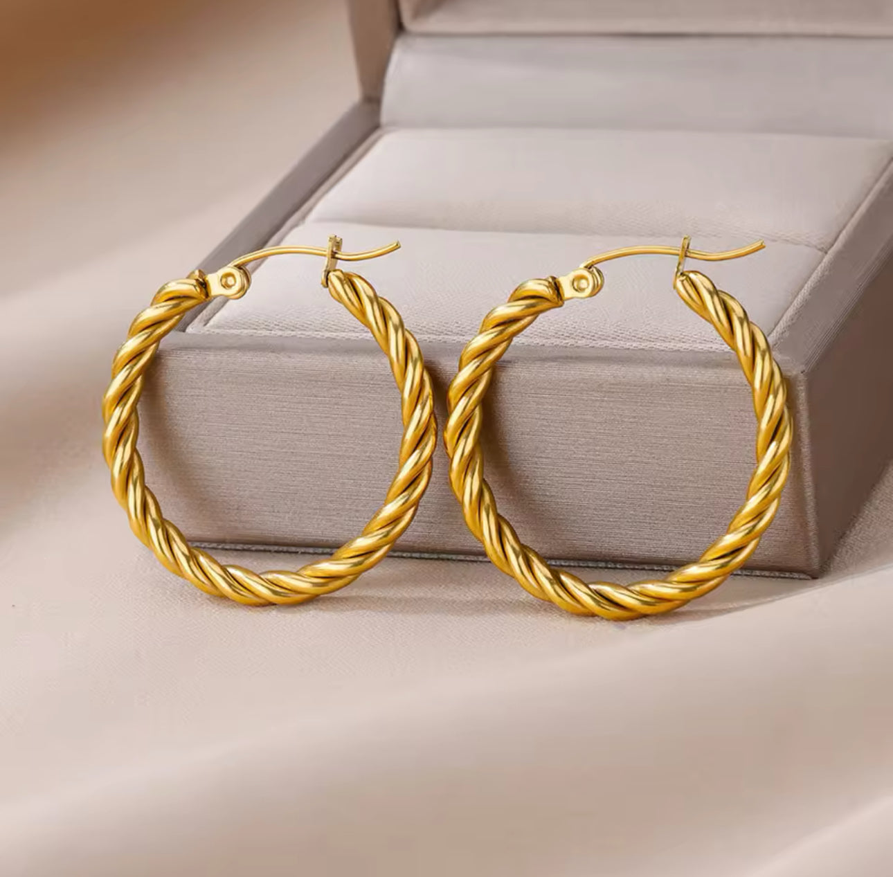 Loop - Ohrringe Gold
