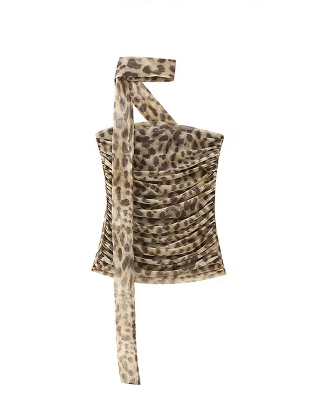 Leo - animalprint Kleid Tüllkleid