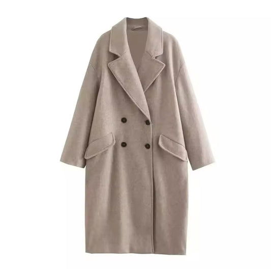 Mantel Oversize Zarah Beige