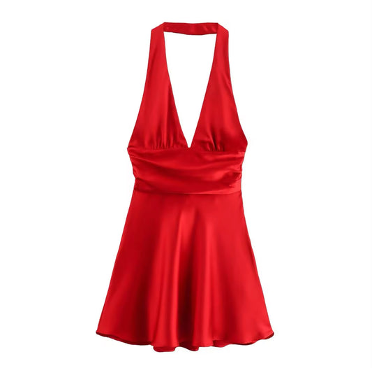 Ayliva Red - Midkleid