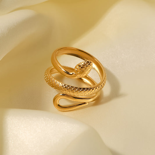 Snake Ring - Gold